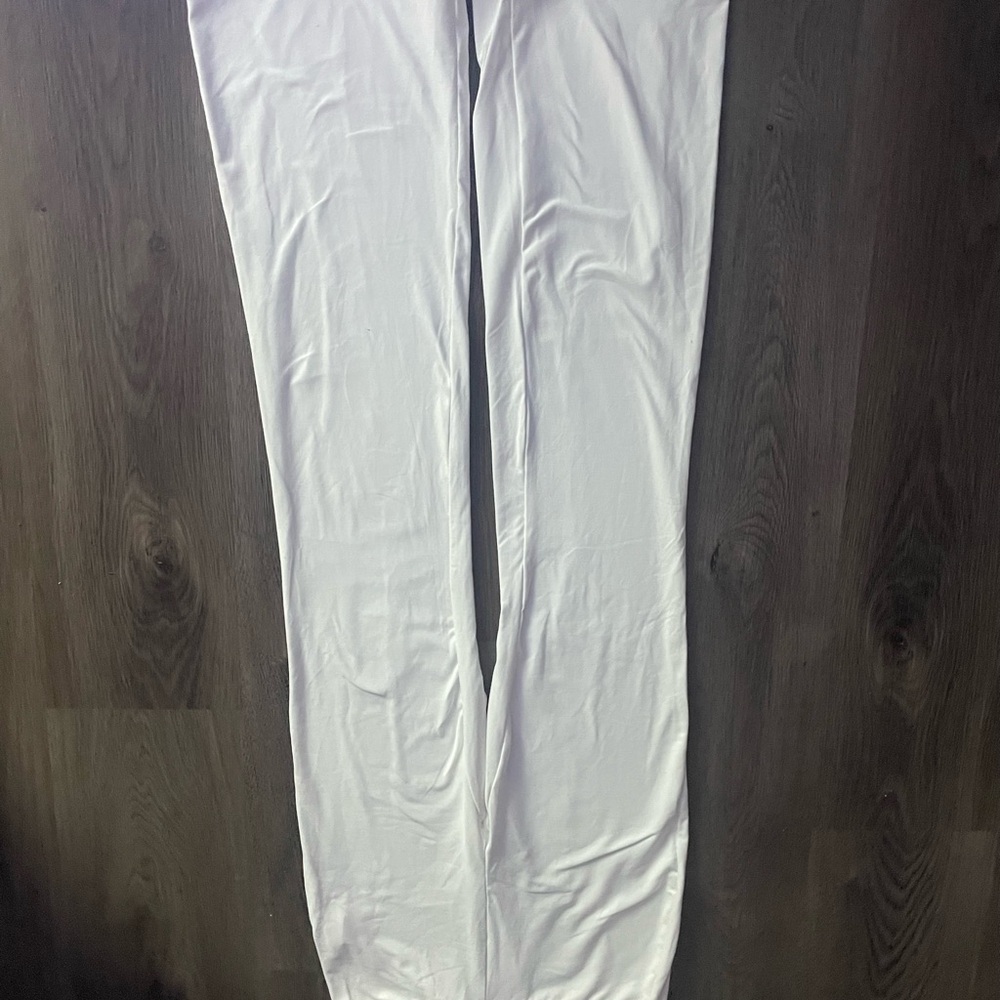 Women’s White Flare Tights